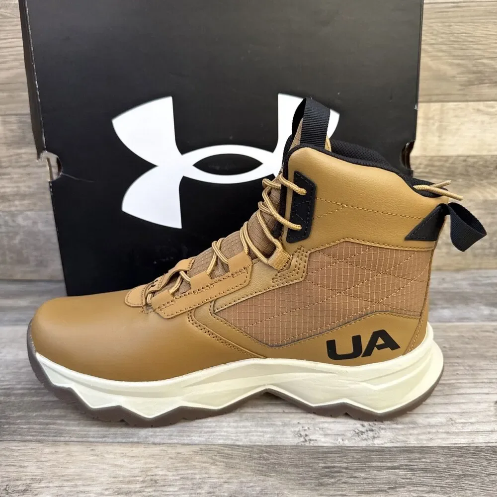 Under Armour Stellar G2 6” Tactical Boots Coyote Brown Size 9 New 3025578-200